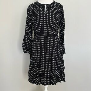OLD NAVY | Black Print Dress